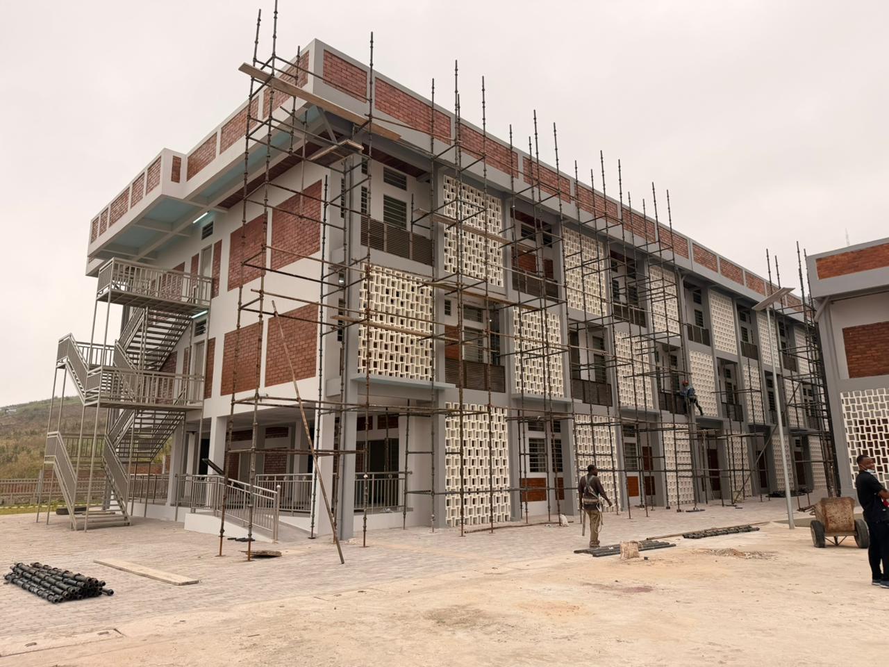 Travaux de Construction du Centre de Formation Professionnelle De l'INPP à Maluku dans La Ville de Kinshasa, RDC