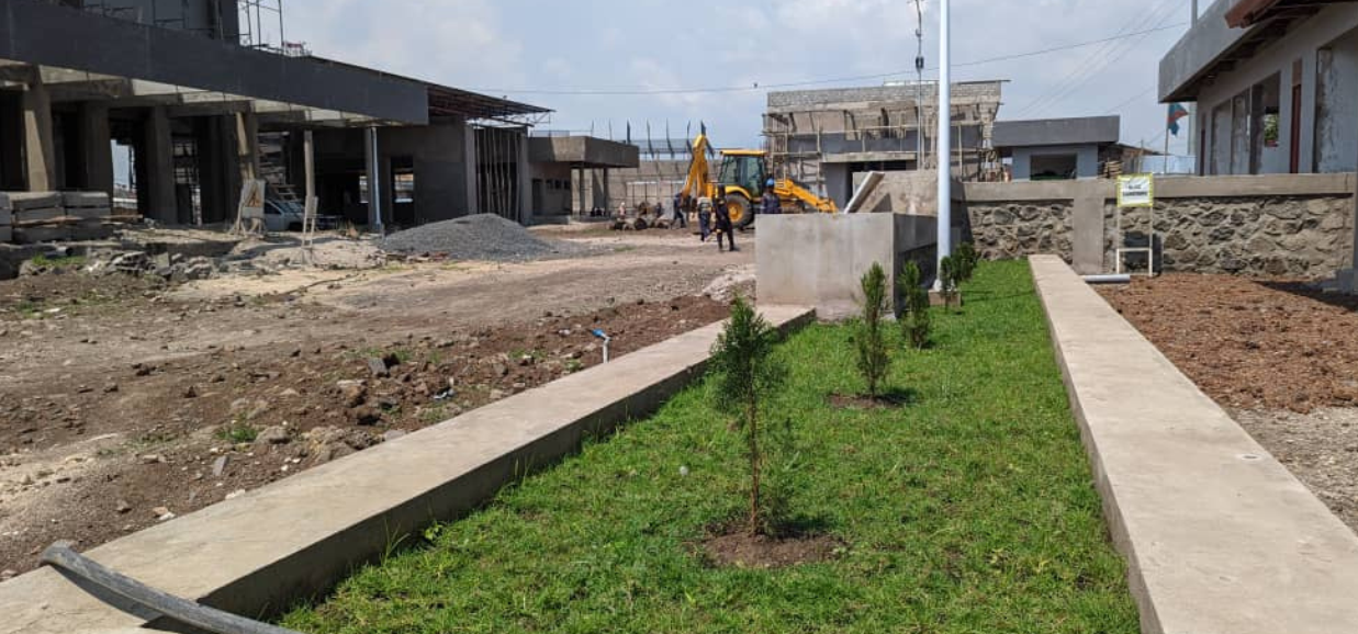Travaux de Construction des Infrastructures et Installations au Poste Frontalier de la Petite Barrière de Goma dans la Province du Nord-Kivu