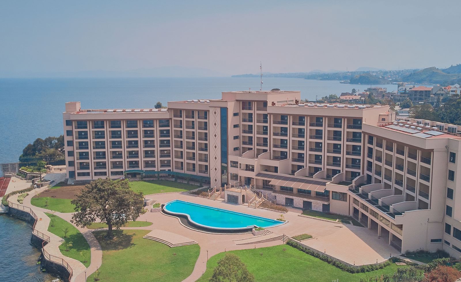 Travaux de Construction Gros Œuvre de IHUSI Hôtel, Goma, RDC
